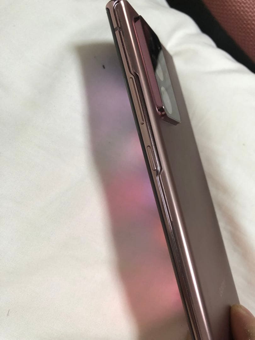 Galaxy Note20 Ultra 5G SCG06 ローズゴールド