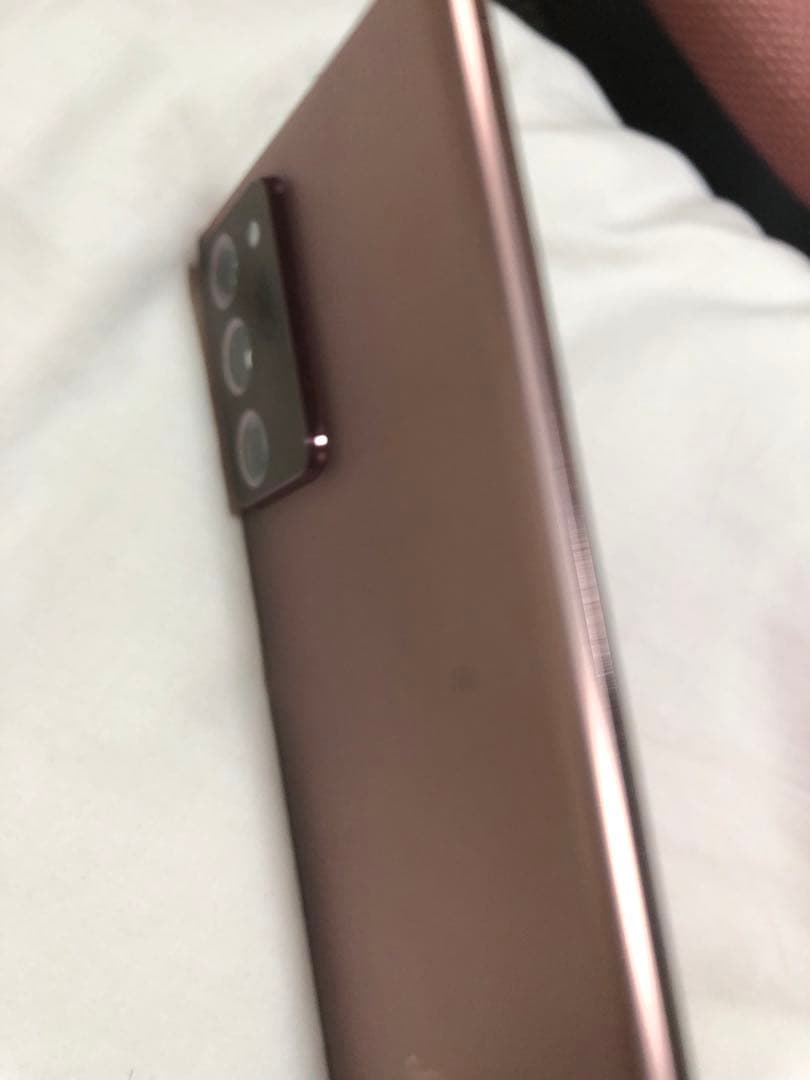Galaxy Note20 Ultra 5G SCG06 ローズゴールド