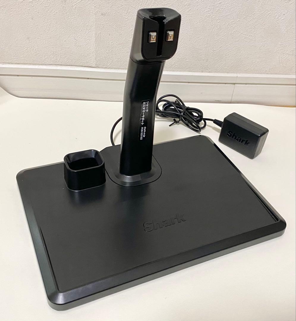 Shark シャーク スティッククリーナー本体（グレー）充電器・ノズル付き