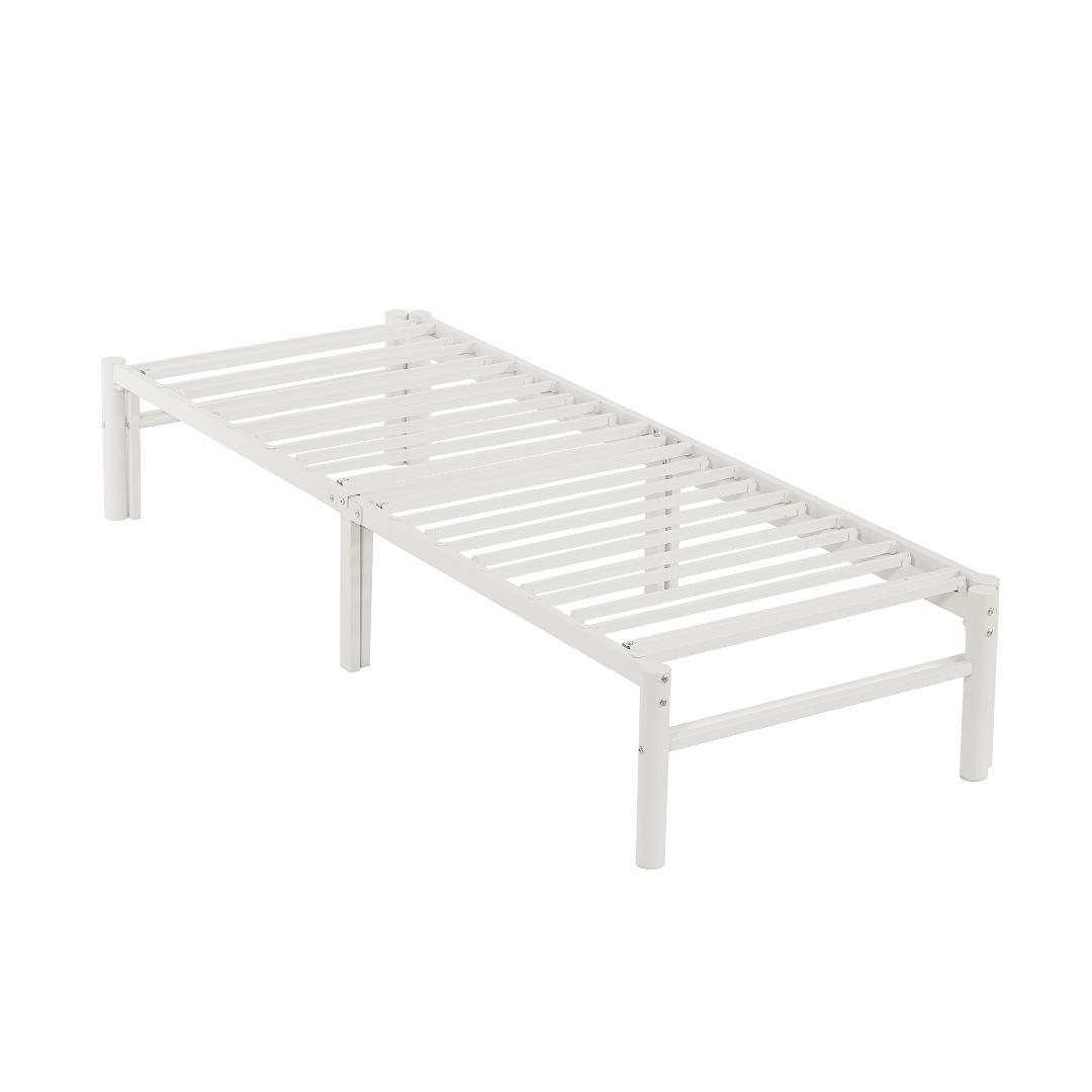 伸縮式ベッド 幅76～138cm 下収納 2way ソファベッド WHITE