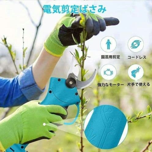 【大特価‼️✨】剪定バサミ 電動 充電式 園芸 ガーデニング 植木 新品未使用