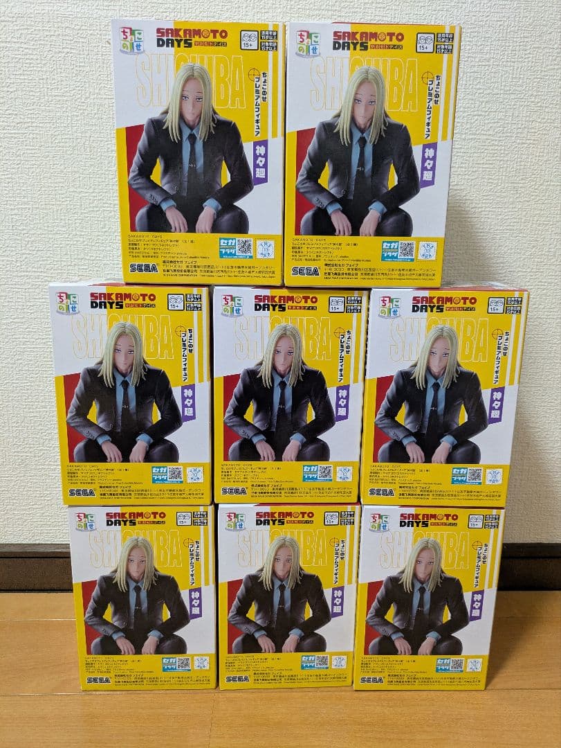 SAKAMOTO DAYS ちょこのせ プレミアムフィギュア 神々廻 8体セット