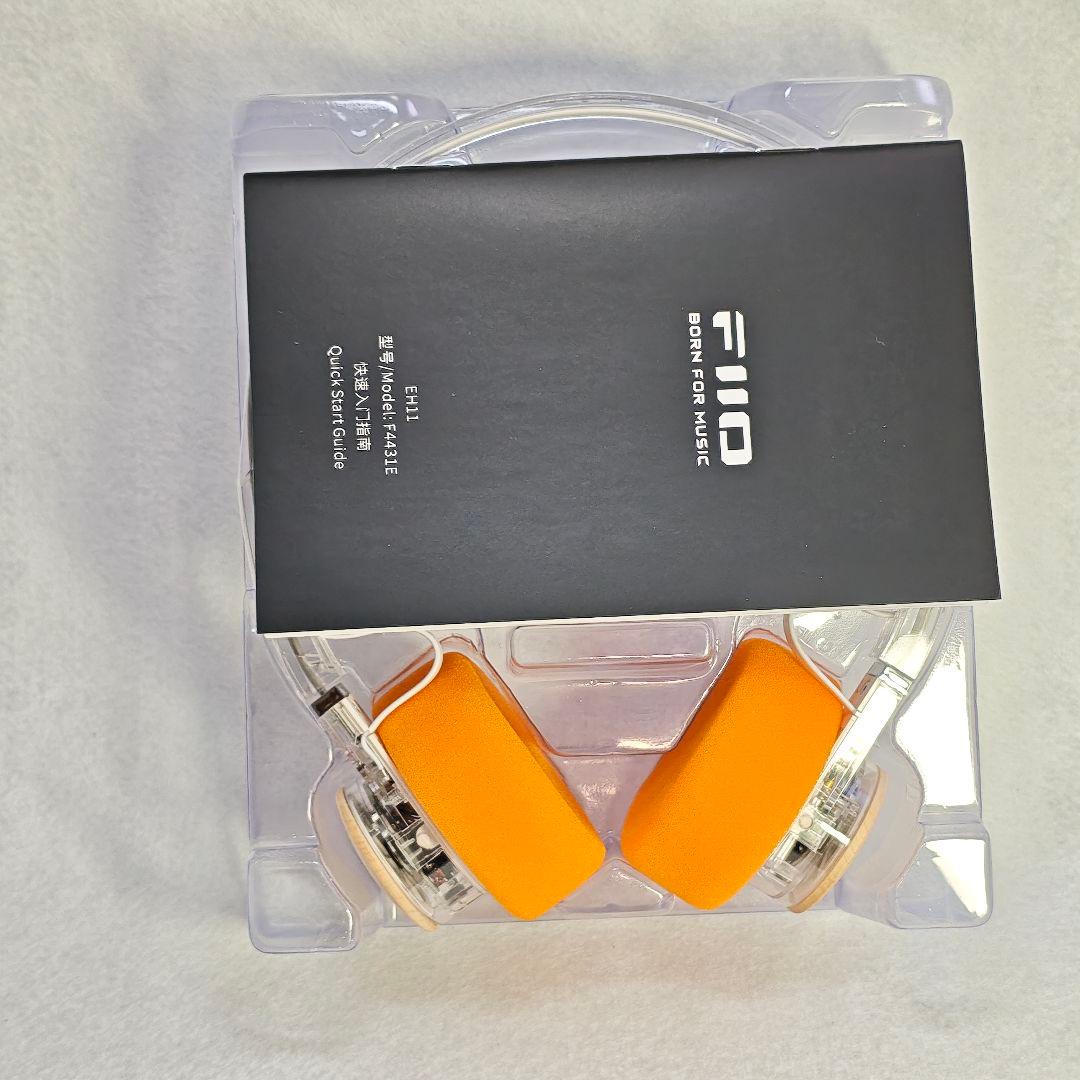 FiiO EH11 ヘッドホン　クリアタイプ　新品未使用　日本未発売