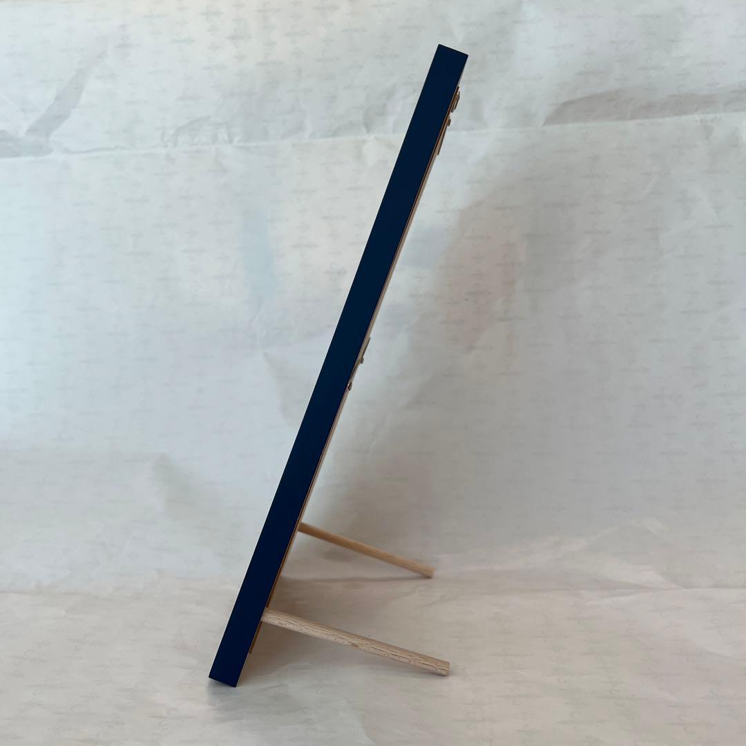 クロスステッチ　イブのサンタ　完成品