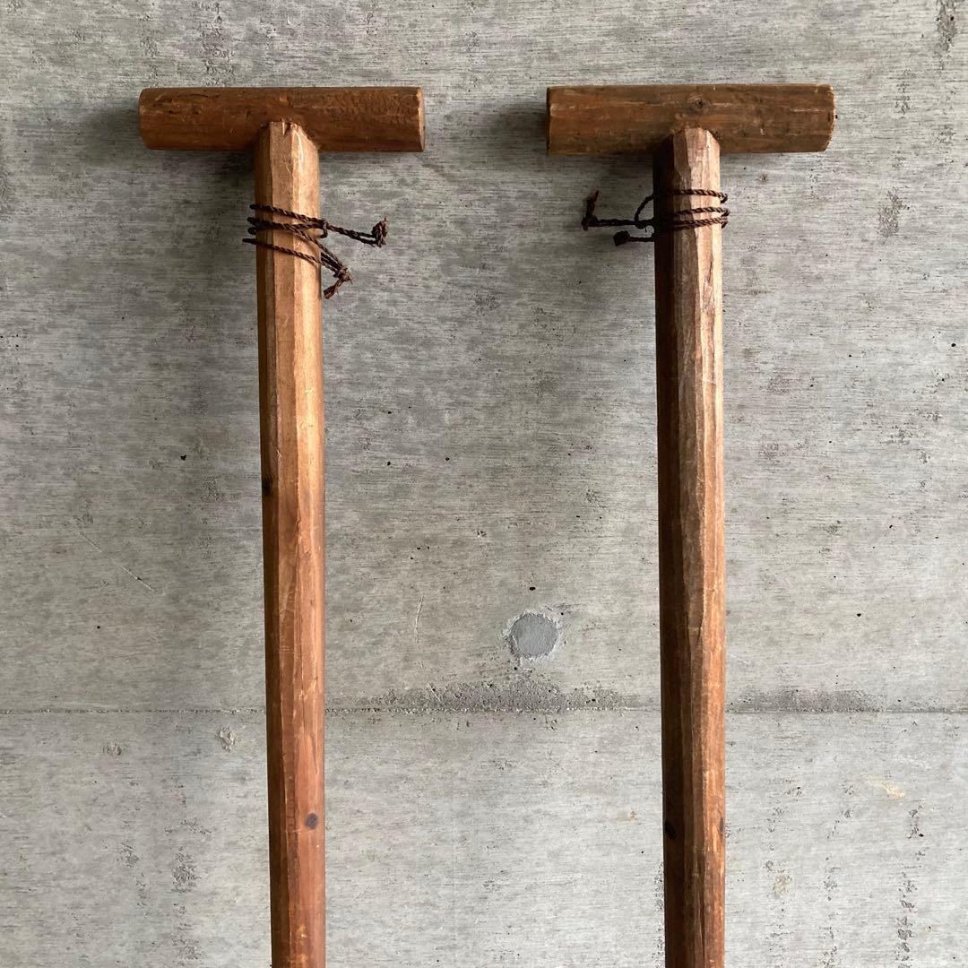 シャベル スコップ 鍬 農具 木製 鉄製 置物 壁掛け インテリア ビンテージ調