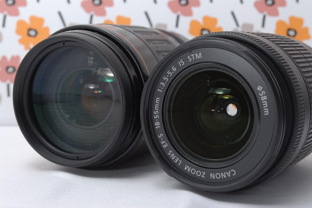 ❤Canon 8000D❤超望遠レンズ❤Wi-Fi搭載でシェア❤一眼レフ❤美品❤