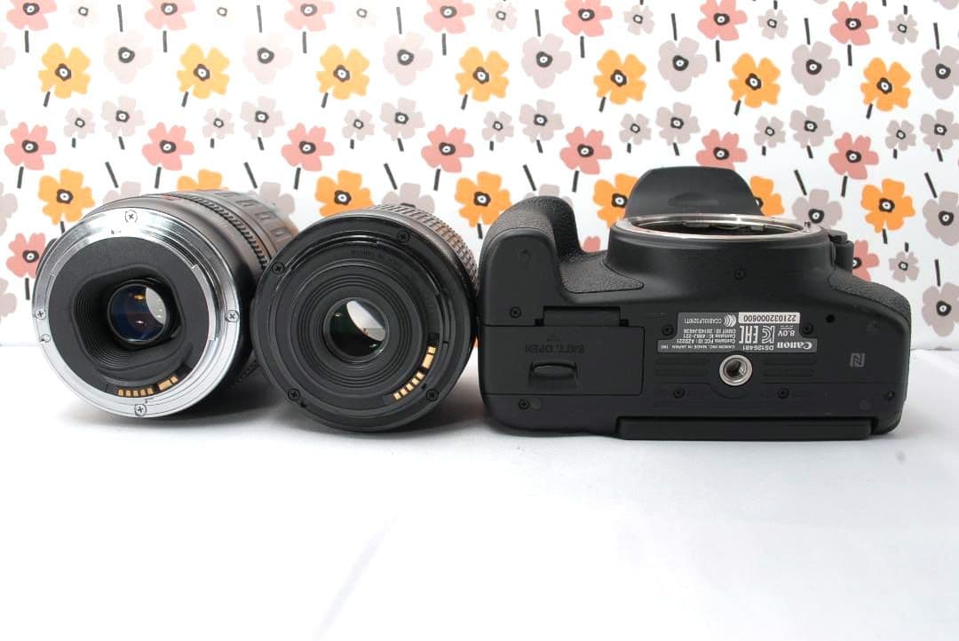 ❤Canon 8000D❤超望遠レンズ❤Wi-Fi搭載でシェア❤一眼レフ❤美品❤
