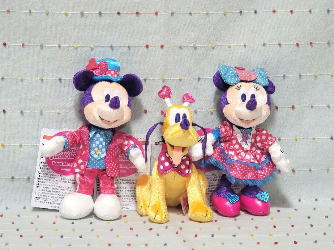 パルパルーザ ミニーのファンダーランド ぬいぐるみバッジ 東京ディズニーランド