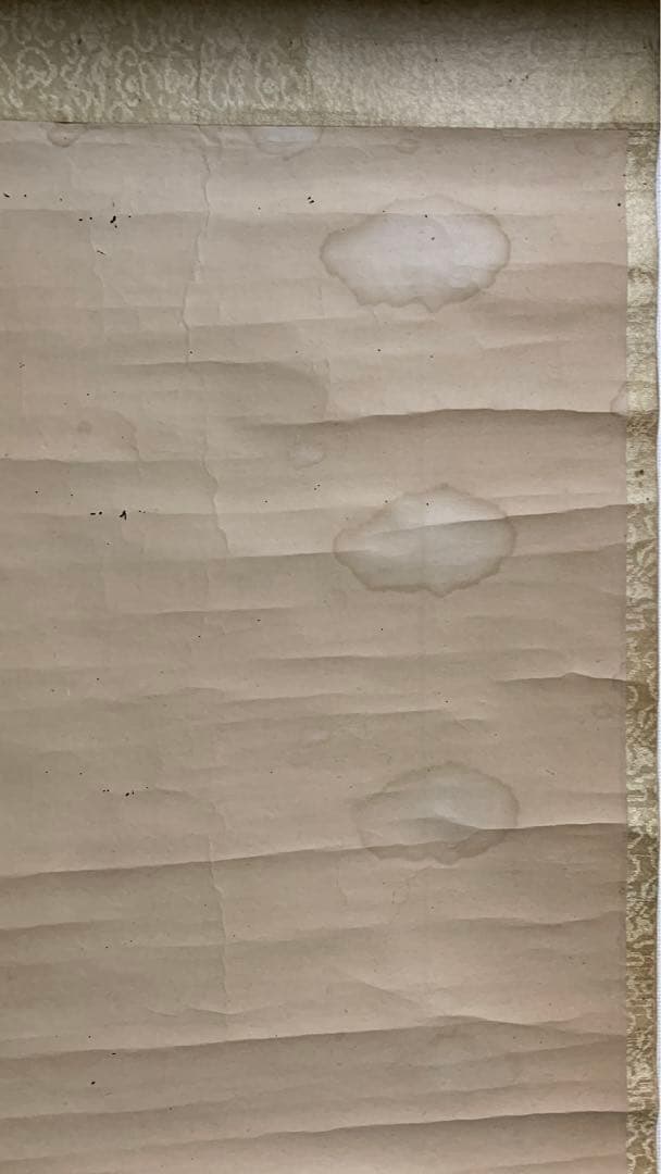 ②③ 中国？花鳥水墨画　掛軸　署名捺印有り　江戸時代？　作者不明