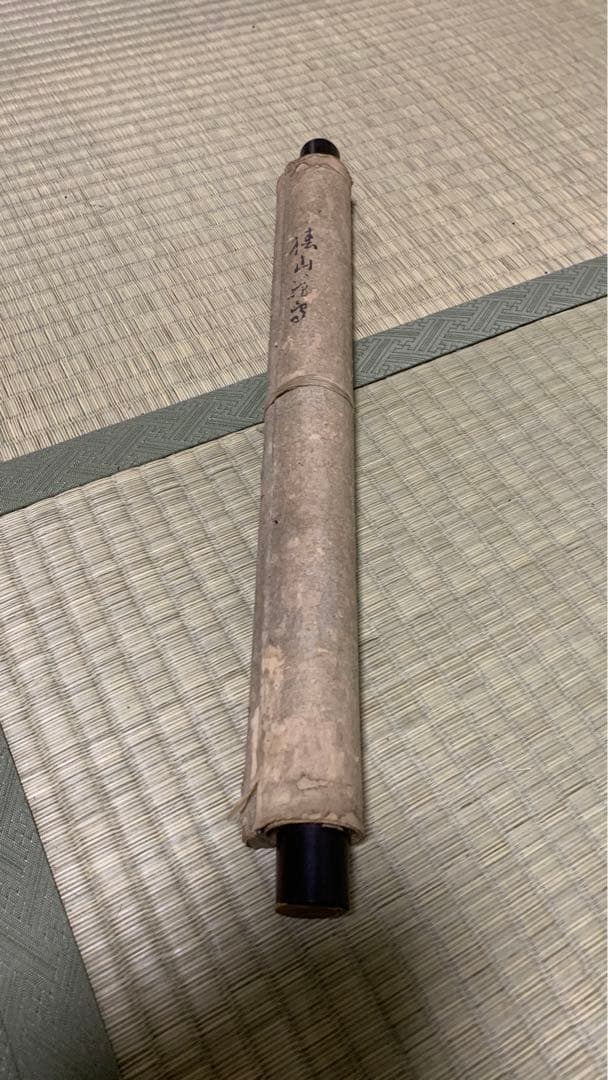 ②③ 中国？花鳥水墨画　掛軸　署名捺印有り　江戸時代？　作者不明