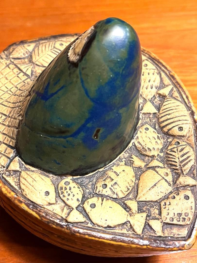 リサラーソン　漁師と船 ブルーバージョン