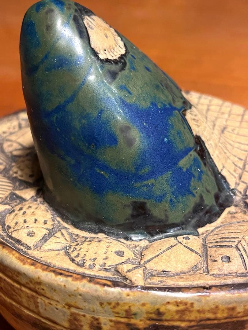 リサラーソン　漁師と船 ブルーバージョン