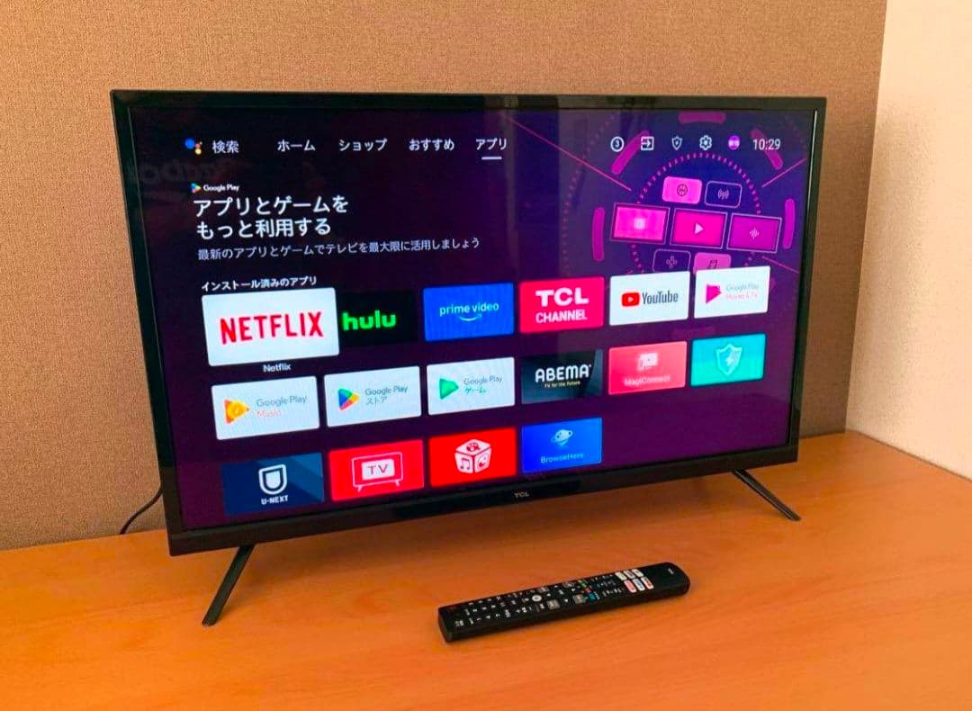 TCL32型スマートテレビAndroid搭載／地上波2021年✨