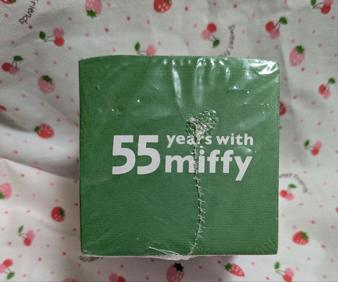 未使用品 ブロックメモ 50,55,60years with miffy