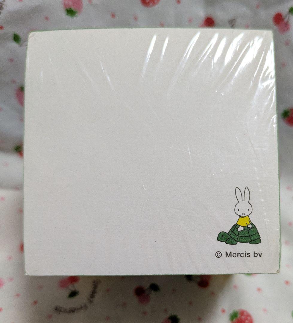 未使用品 ブロックメモ 50,55,60years with miffy