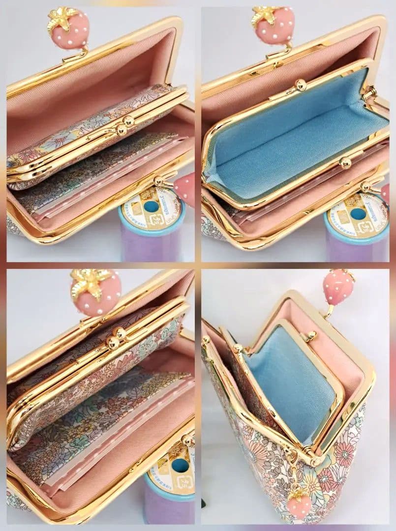 メル94973ミニがま口と親子がま口