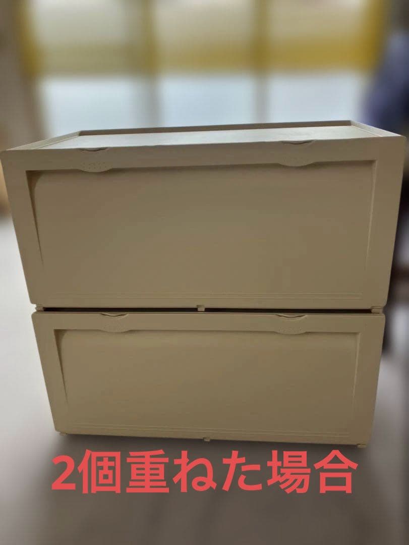 タッパーウェア　チェスト　ワイド1点　2段のたっぷりの収納力