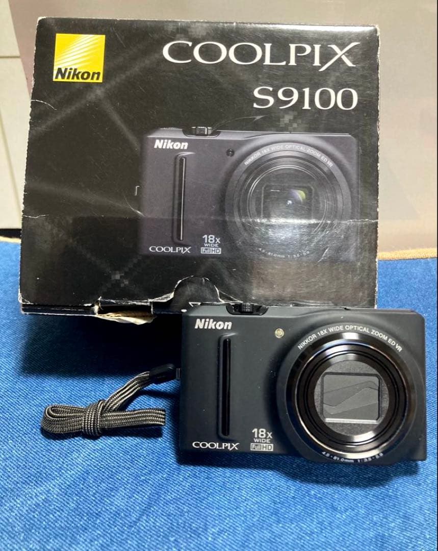 【ジャンク品】NIKON　COOLPIX　s9100