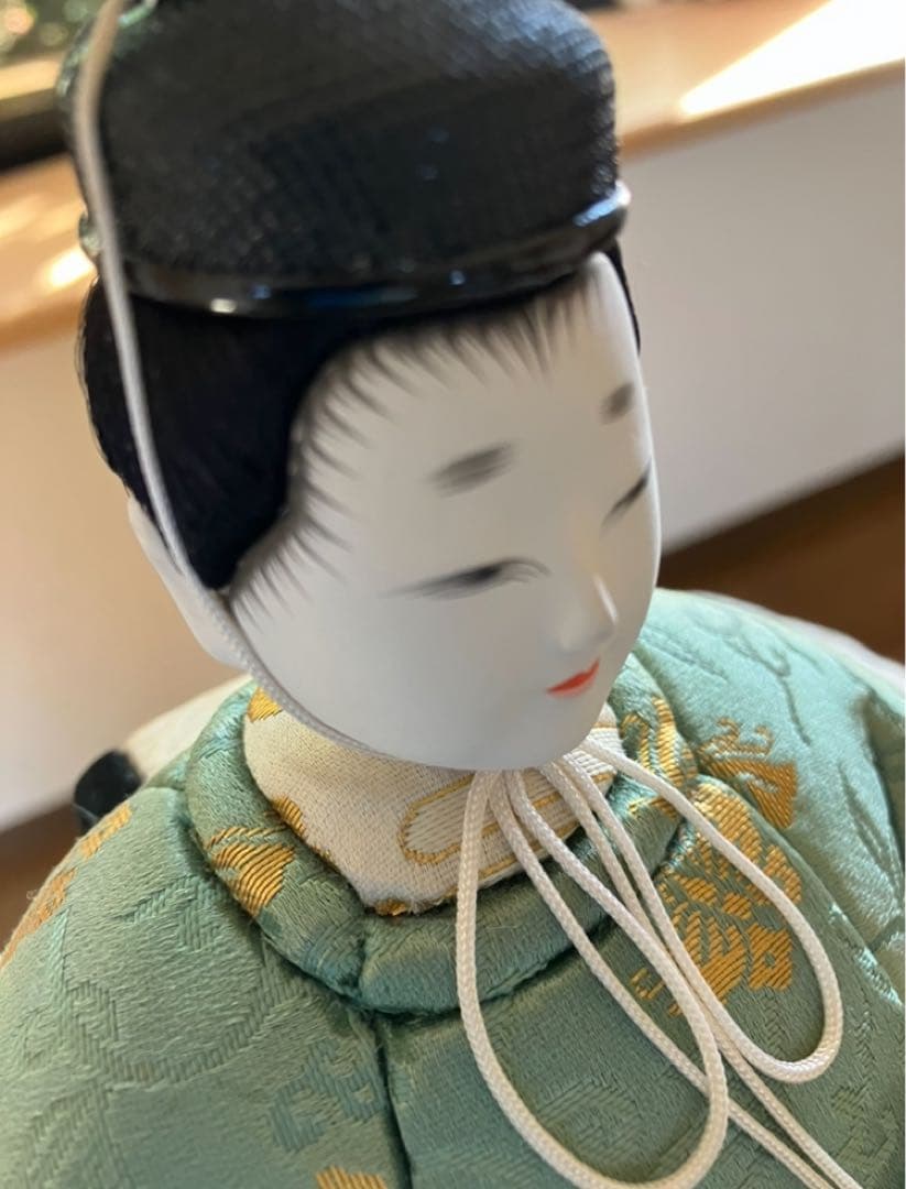 ひな祭り　親王飾り　原米州　米州工房　木目込み　無形文化財　人間国宝