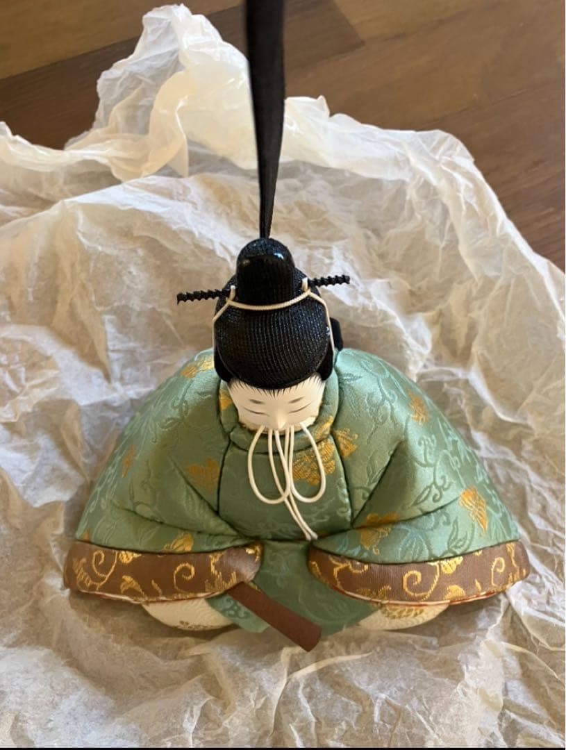 ひな祭り　親王飾り　原米州　米州工房　木目込み　無形文化財　人間国宝