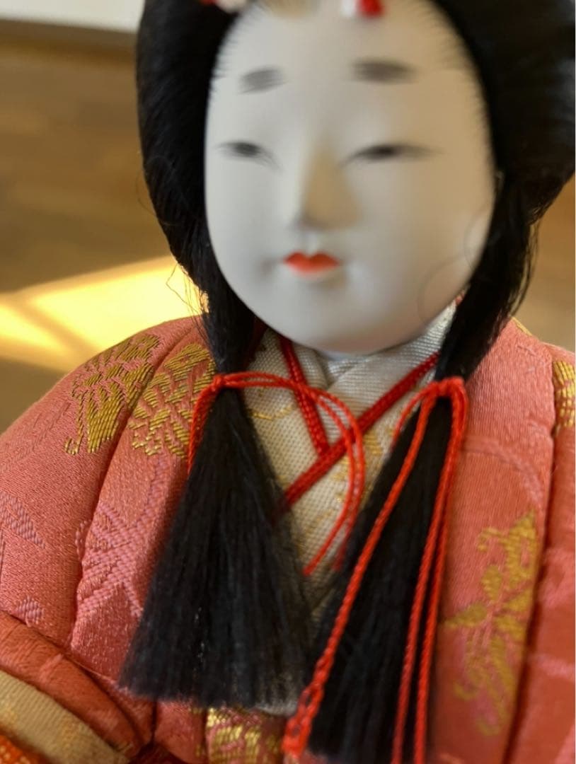 ひな祭り　親王飾り　原米州　米州工房　木目込み　無形文化財　人間国宝