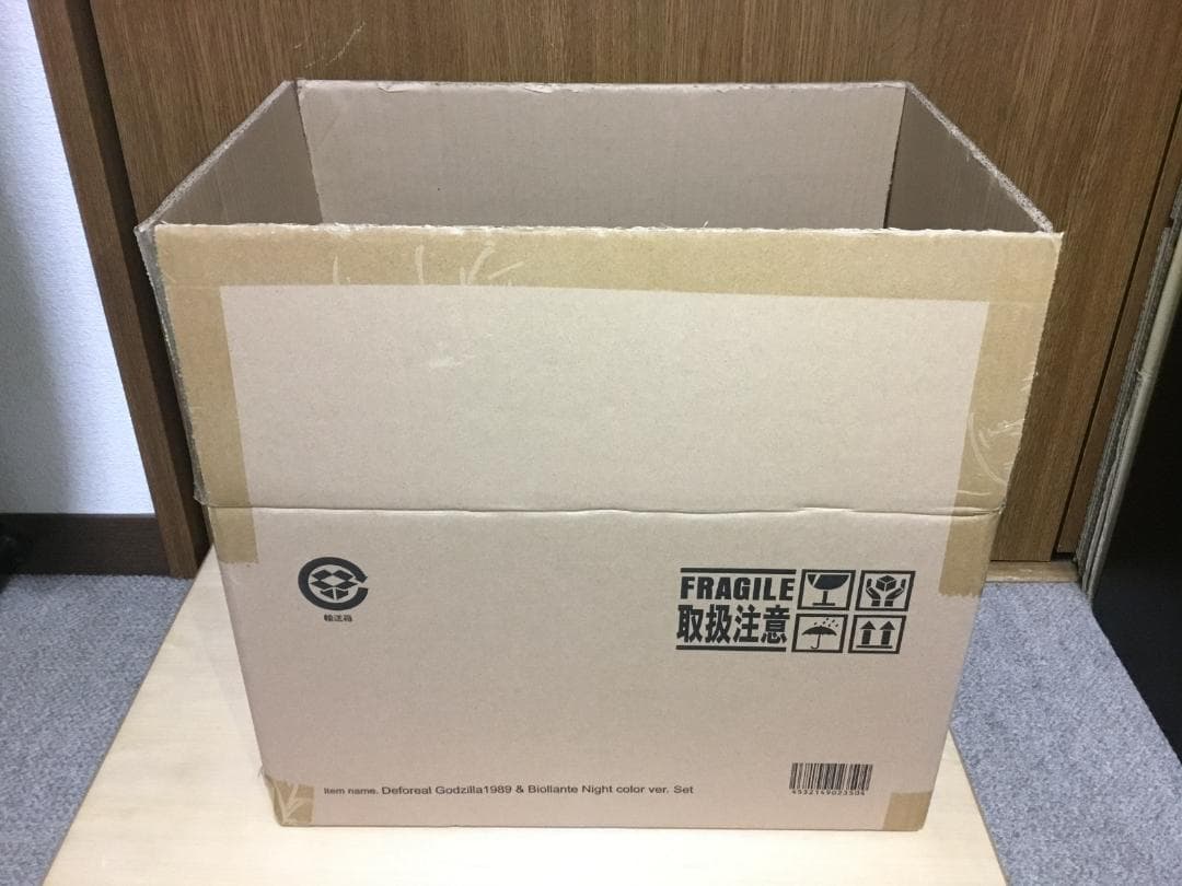 デフォリアル　ゴジラ(1989)＆ビオランテ　ナイトカラーVer.セット
