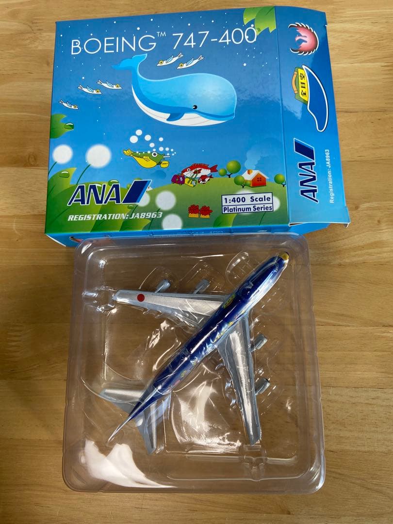 1/400　ANA　B747-400　マリンジャンボ　Phoenix製