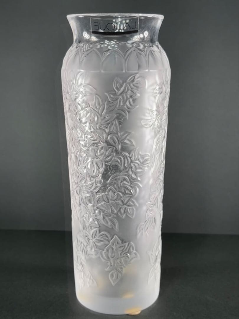 ラリック Lalique ブーゲン ビリア 花瓶