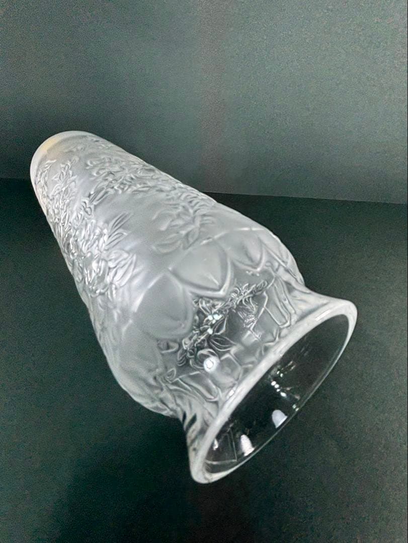 ラリック Lalique ブーゲン ビリア 花瓶