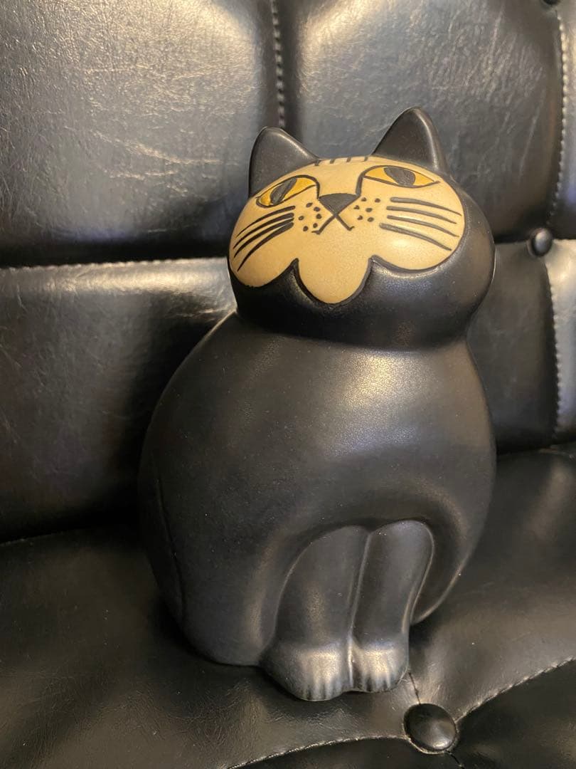 美品★リサラーソンミアMIA 猫の置物　ミディアム LISA LARSON