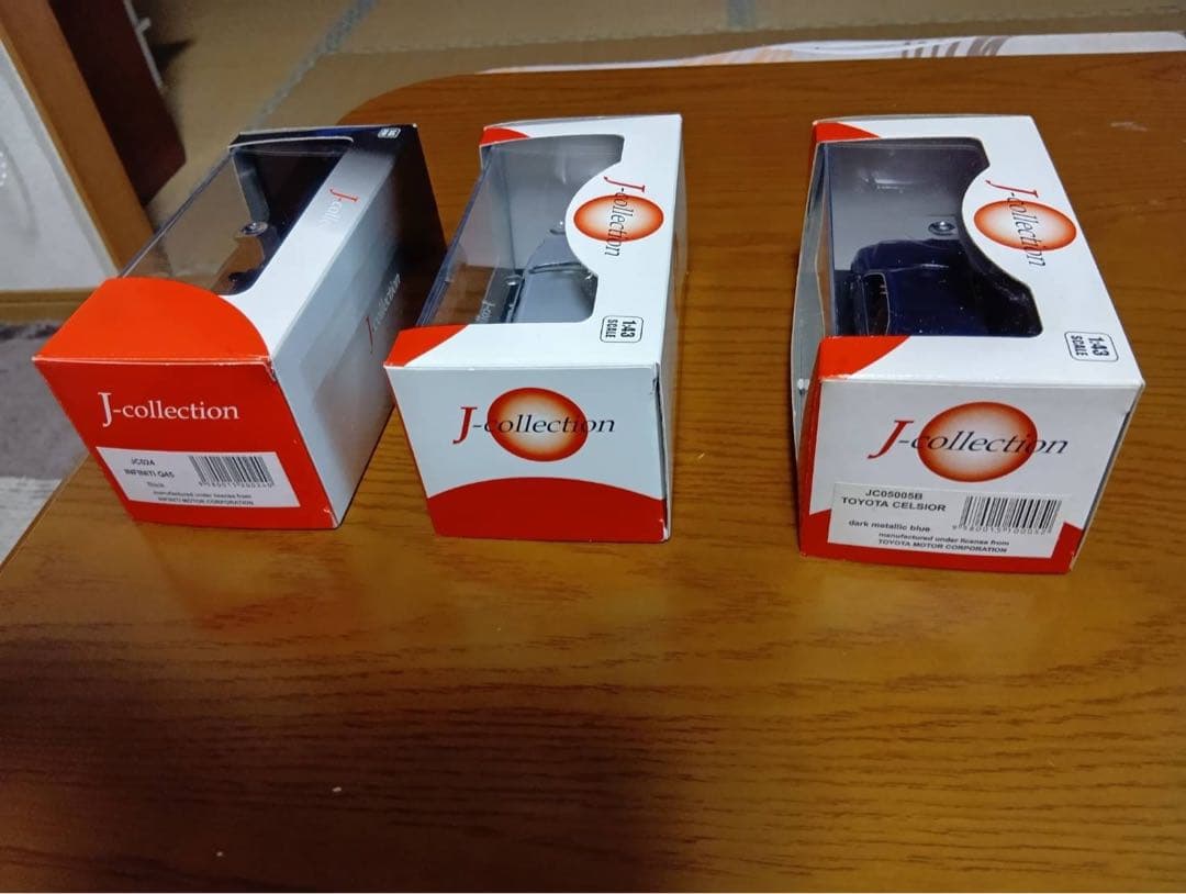 【3台】J−コレクション 京商　セルシオ　シーマ　インフィニティ　1/43