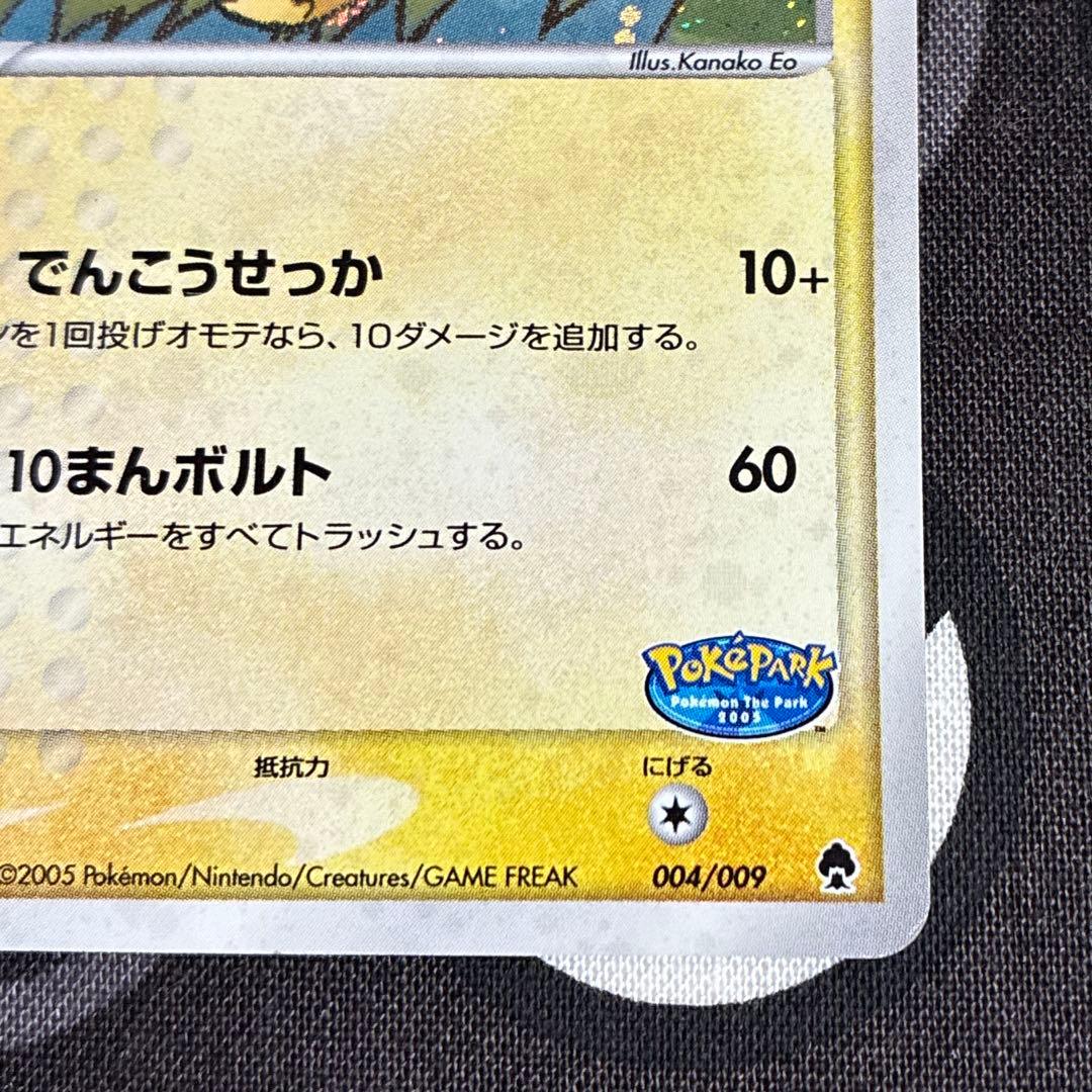 ポケパークのピカチュウ 004/009