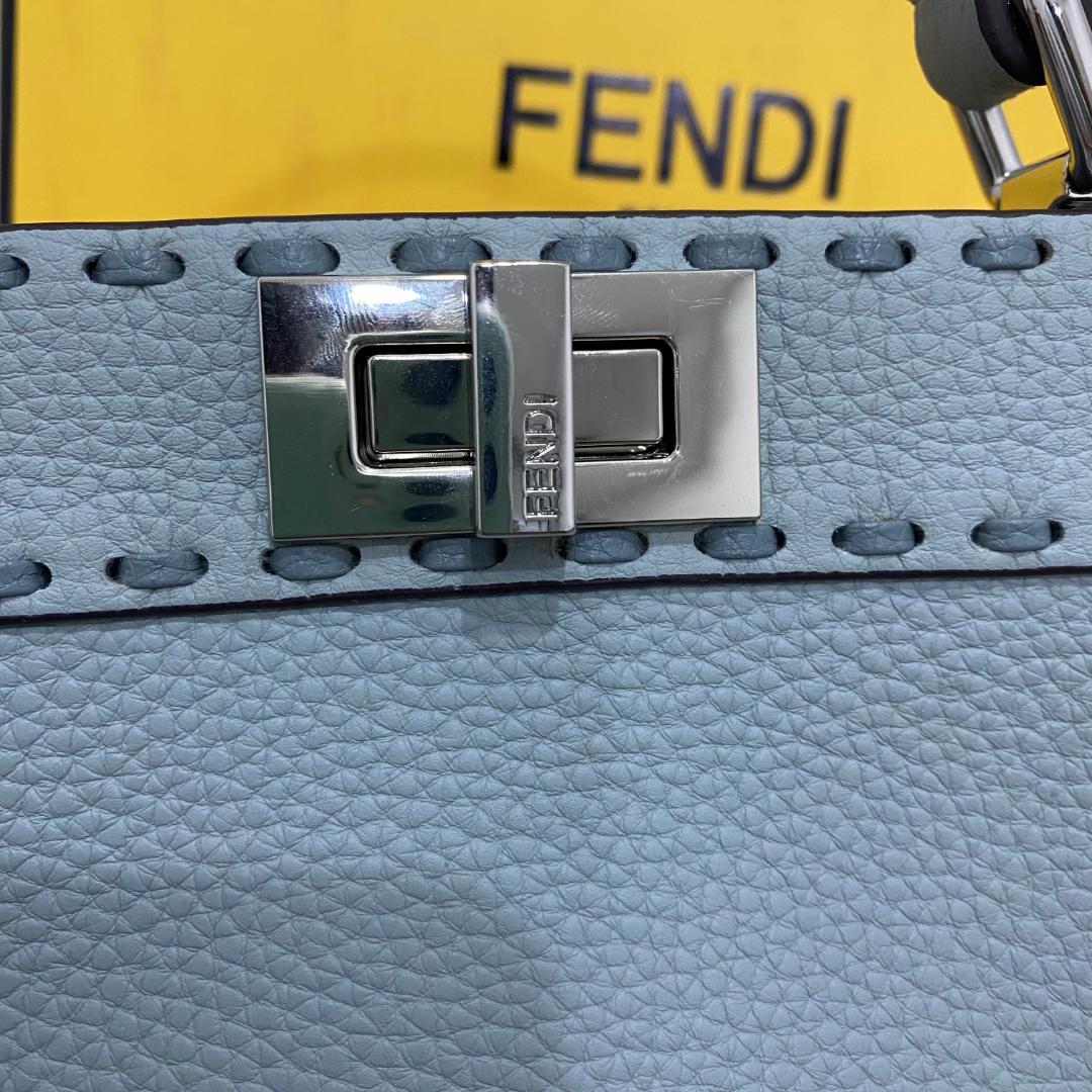 ピーカブー ミニ　ライトブルー　セレリア　ショルダーバッグ