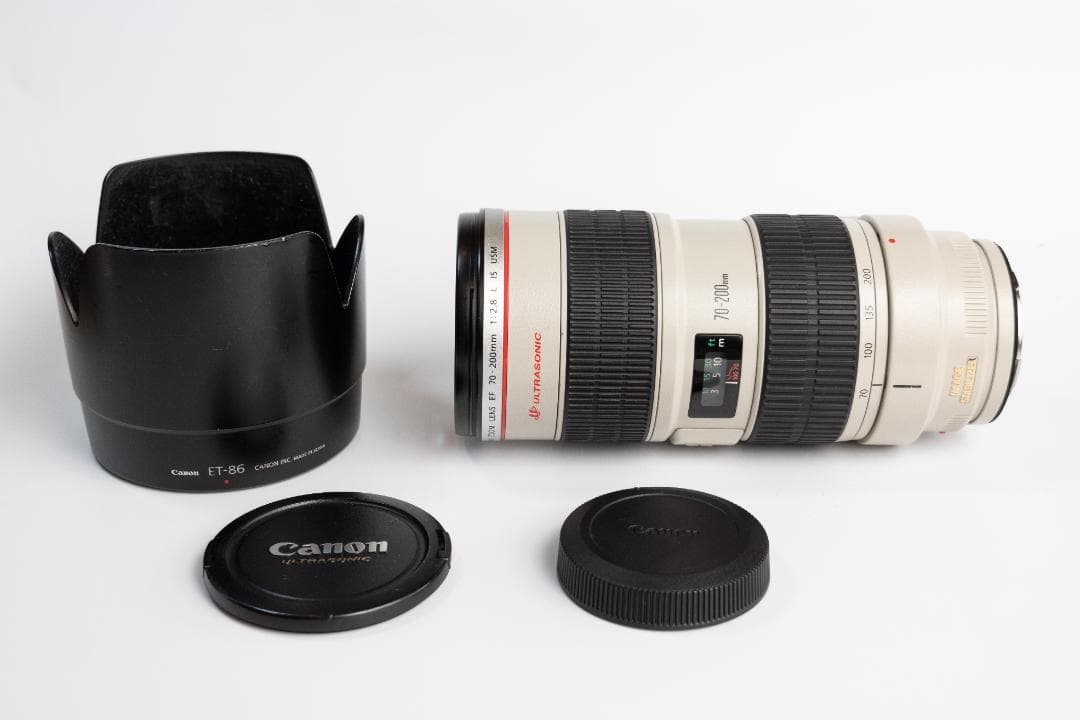 Canon EF 70-200mm f2.8L IS USM 元箱、ケース付き