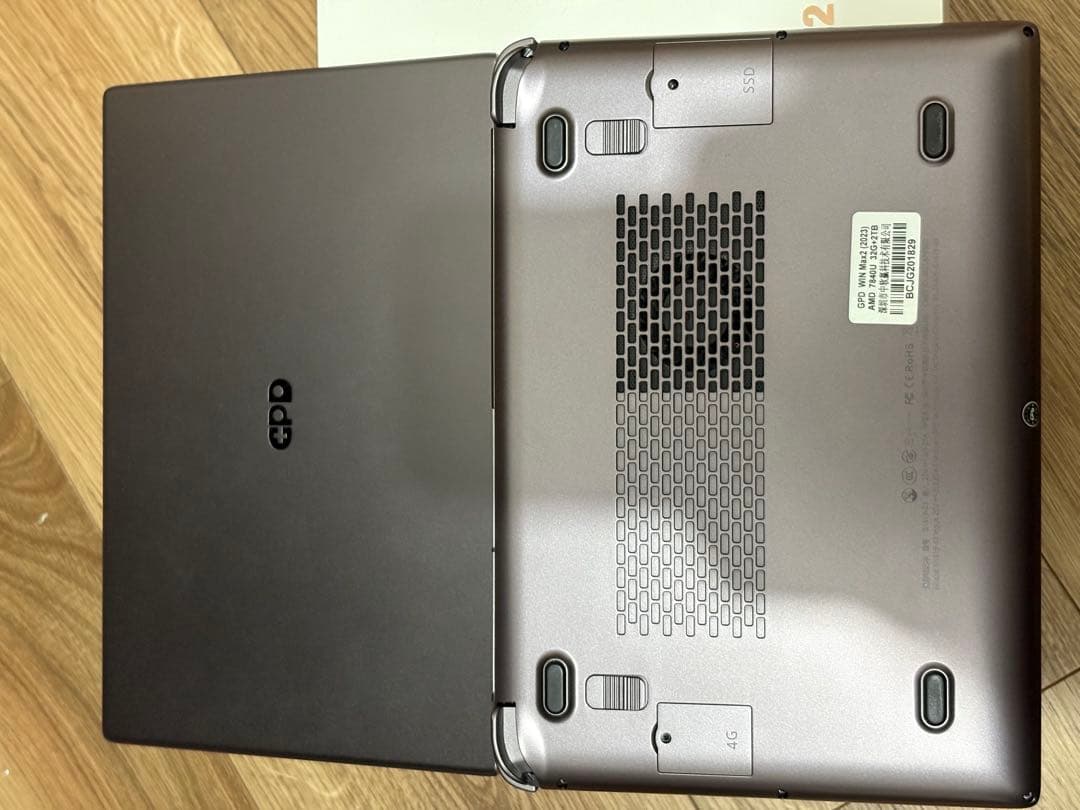 GPD WINMAX 2023 （2TB SSD／32GBメモリモデル）
