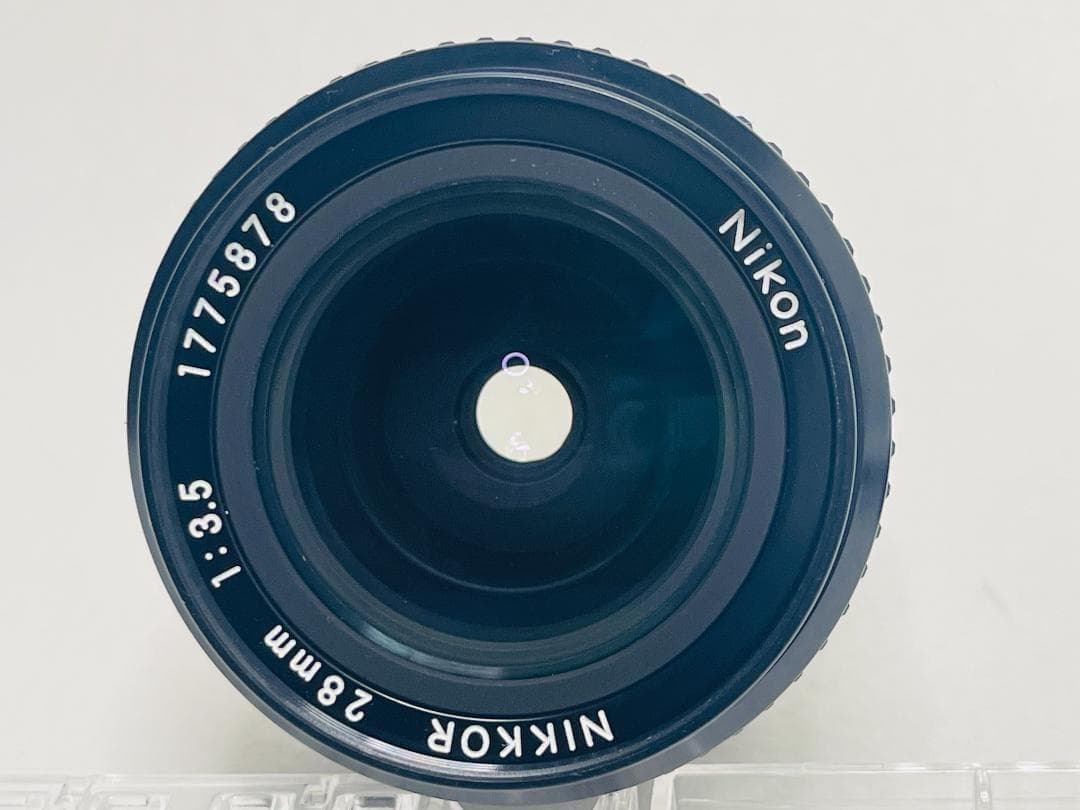 【美品】Nikon Ai NIKKOR 28mm F3.5 広角単焦点レンズ