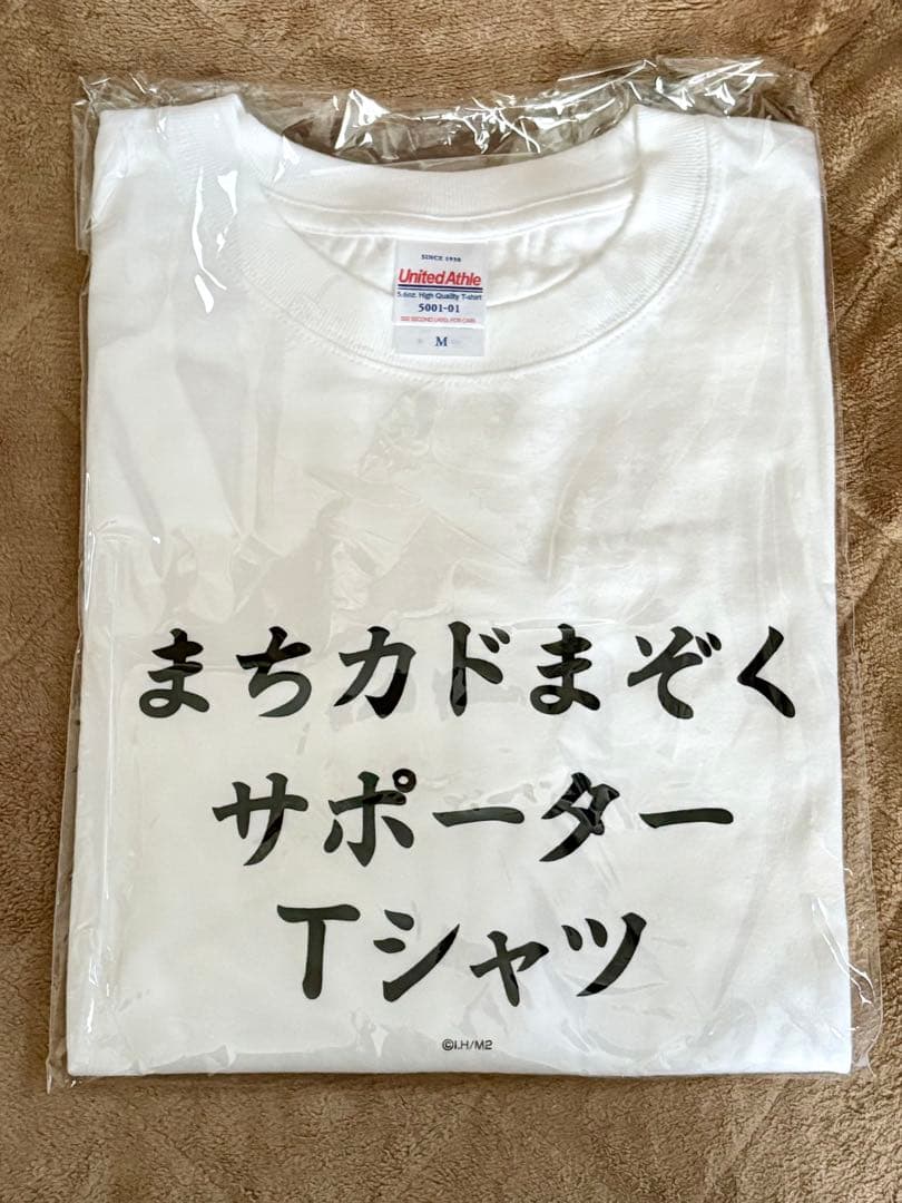 まちカドまぞく サポーター TシャツM + ごせん像 貯金箱 + キャラハンガー
