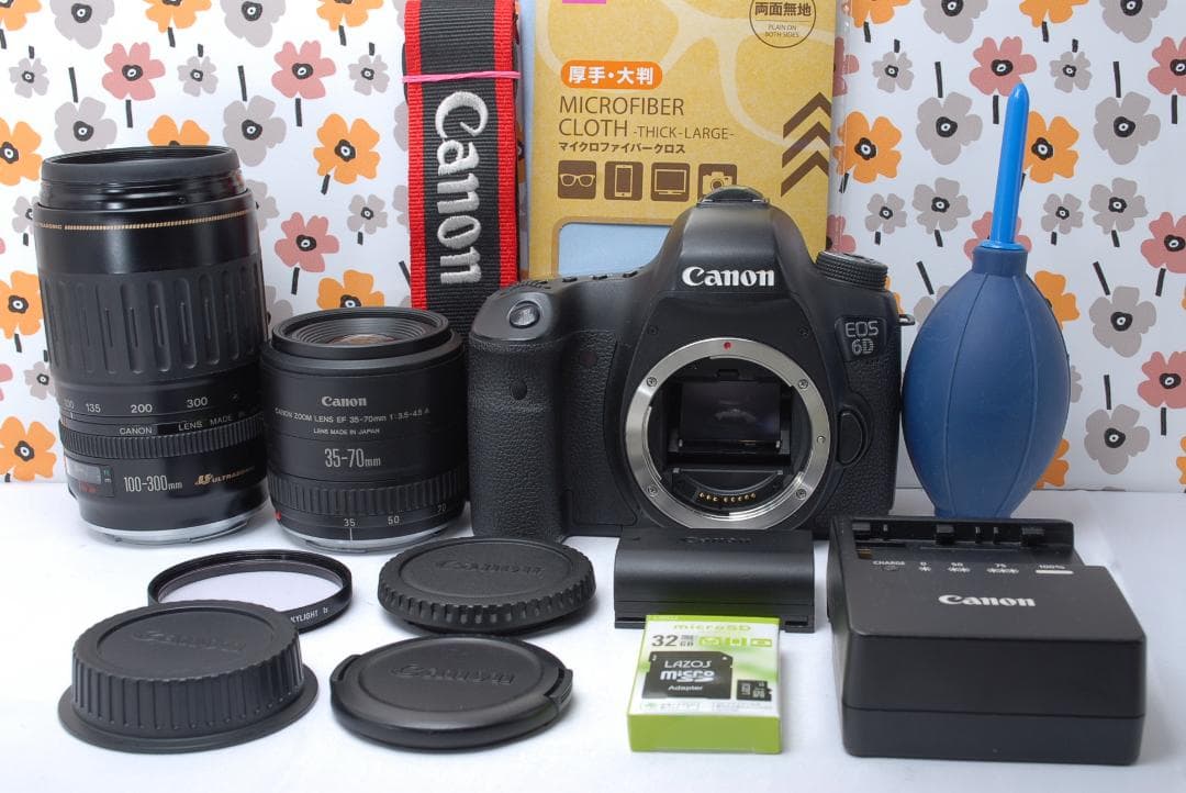 ❤Canon EOS 6D❤超望遠レンズセット❤Wi-Fi搭載❤フルサイズ一眼❤