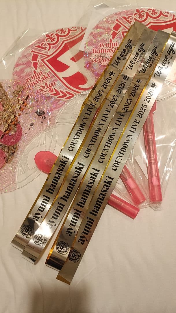 ayumi hamasaki COUNTDOWN LIVE 2025 うちわ