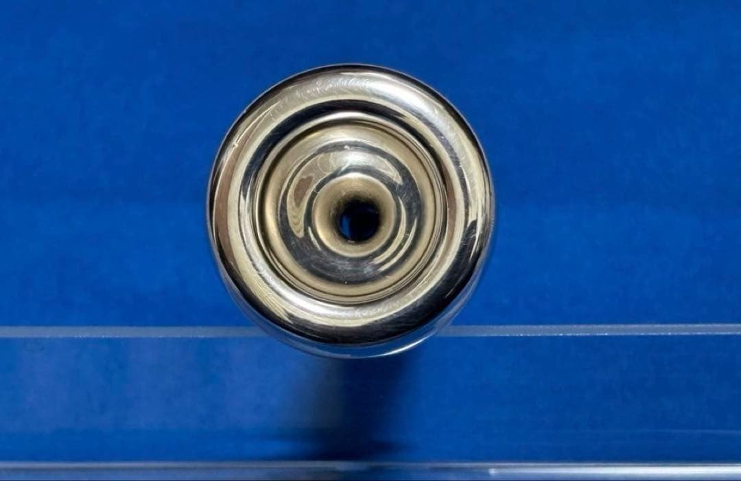 【美品】Bach バック トランペット マウスピース 5C 銀メッキ仕上げ