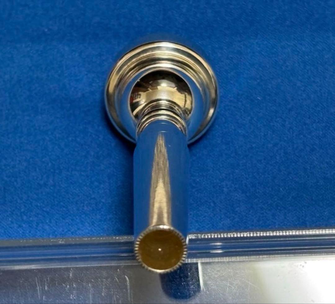 【美品】Bach バック トランペット マウスピース 5C 銀メッキ仕上げ