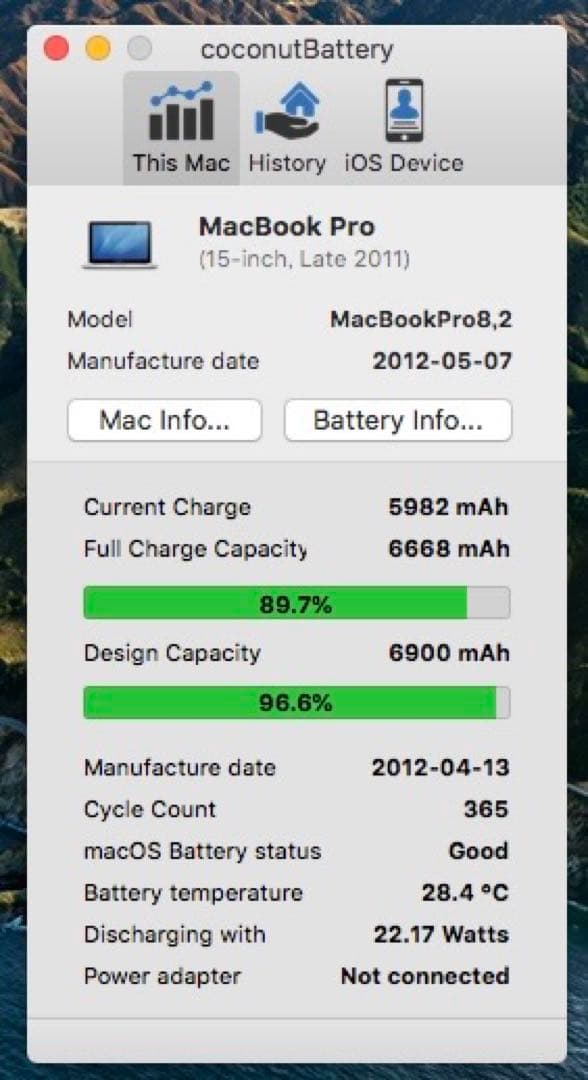 Apple MacBook Pro 15インチ