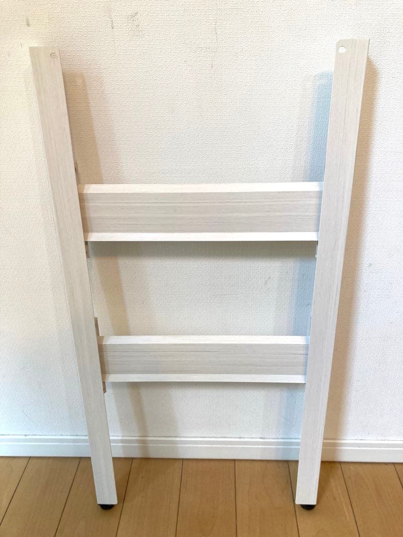 【未使用】アルミエアコンカバー　木目調ホワイト(アルマックス)