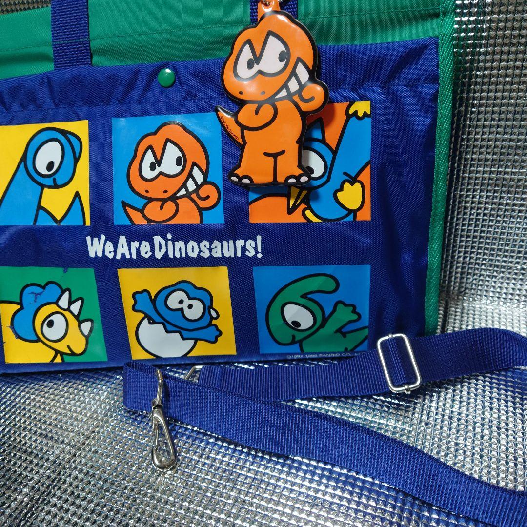 レア 平成当時物 1996年 ウィーアーダイナソーズ レッスン バッグ サンリオ