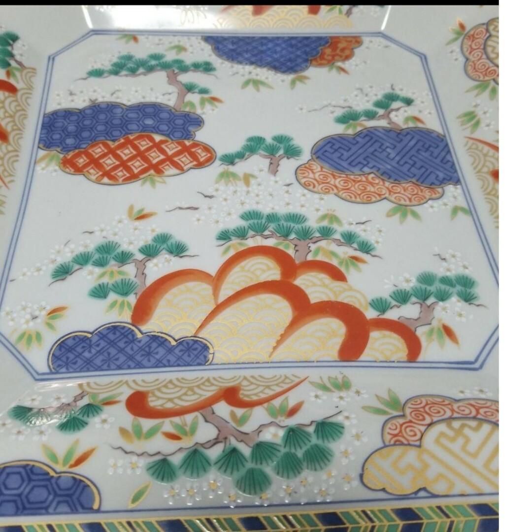 有田　翔山　レア色絵