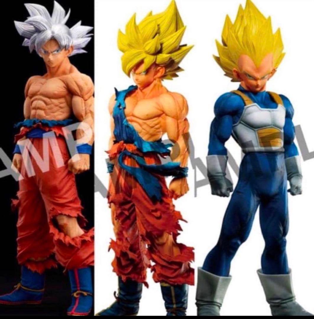 ドラゴンボール ゲンキダマツリ SMSPフィギュア 3体セット 悟空 ベジータ