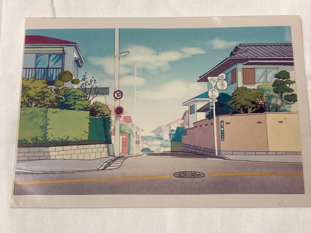 当時物 どろろんぱっ 設定資料 写真 背景ボード セット売り 1990年代アニメ