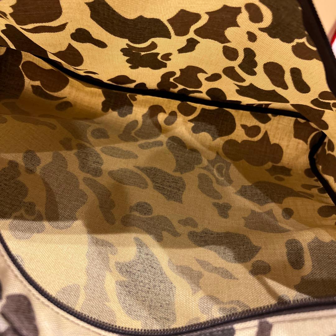 Hervé Chapelier カモフラージュ ビジネスバッグ