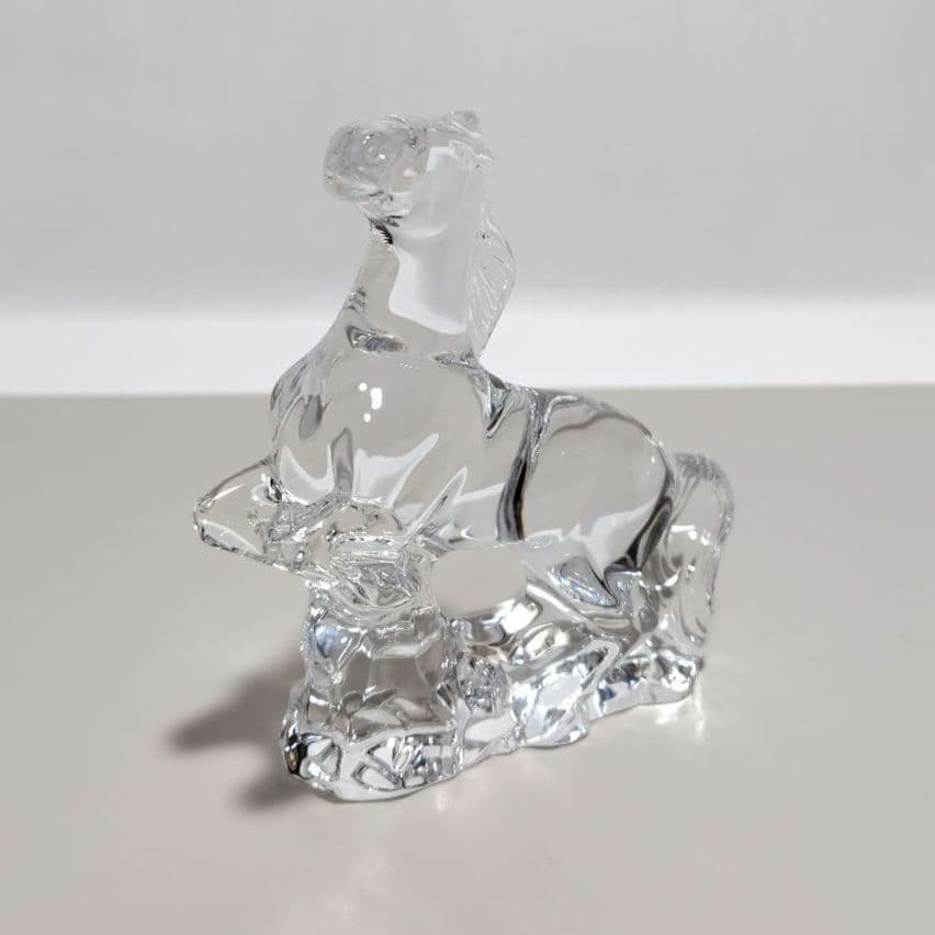 バカラ 干支 馬 オブジェ 置物 BACCARAT