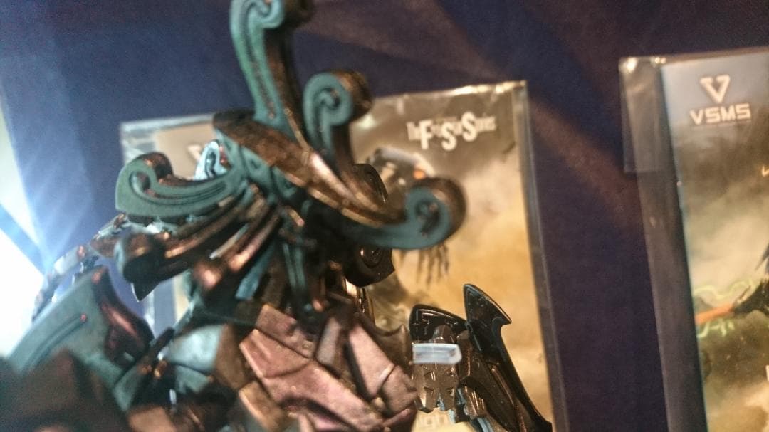 ファイブスター物語 完成品 ボークス ＶＳＭＳ 破裂の人形 黒騎士セット